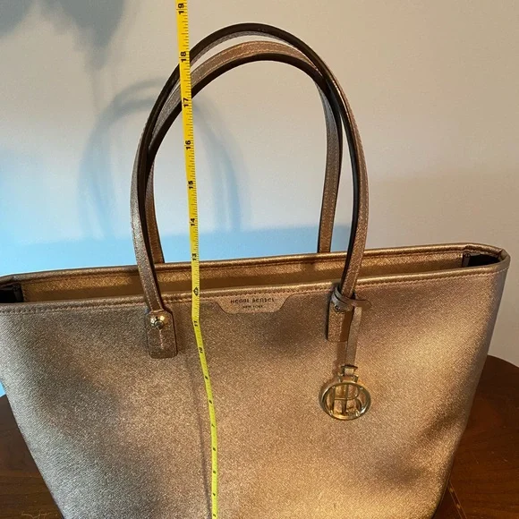 Henri Bendel Rose Gold & Sparkly Tote 💕 - Picture 8 of 10